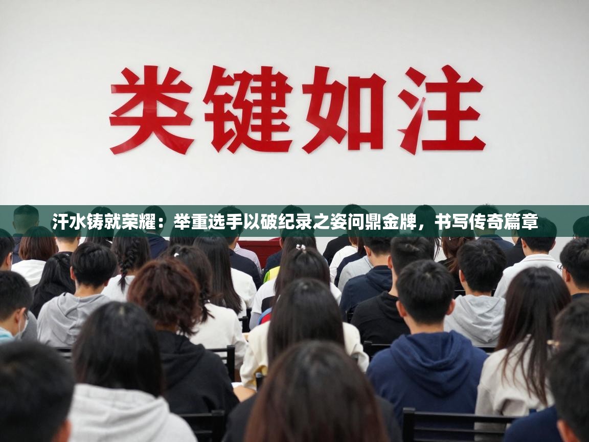 汗水铸就荣耀:举重选手以破纪录之姿问鼎金牌,书写传奇篇章 第1张